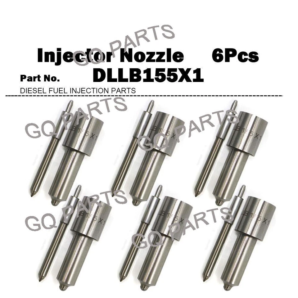 DLLB155X1 6Pcs Injector Nozzle 9430084099 ADB155M169-7 NBM770000 for MACK E6 315 Foto 1 de 1