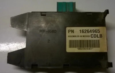 🔥98-00 MÓDULO DE CUBAS ANTIRROBO BLOQUEO DE PASO PARA CAMIÓN CHEVY GMC C/K K2500 C2500 C3500 Foto 1 de 4