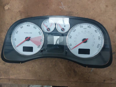 RELOJES DE CUADRO DE INSTRUMENTOS PEUGEOT 307 GASOLINA SPEEDO 9655183080 Foto 1 de 3
