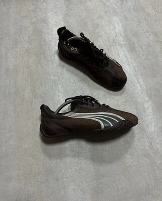 Vintage 90s Puma Asana y2k Brown Sneakers - Image 1 of 4