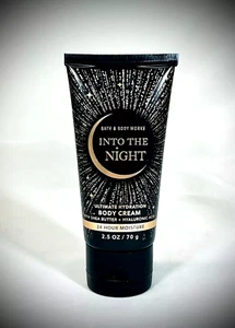 Bath & Body Works INTO THE NIGHT crema corpo sensuale con ialuronico 2,5 oz viaggio - Foto 1 di 2