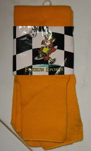 FOX RUN SPORTS - NWT - SIZE 7-9 GOLD COLOR SOCCER SOCKS - MADE IN U.S.A.  - Picture 1 of 1