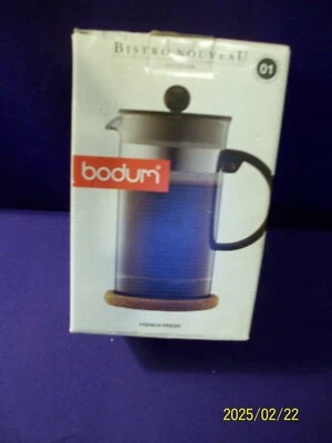 Bodum Prensa Francesa Café Bistro Vidrio 1.0 1/32 ozm Nuevo en Caja Foto 1 de 2