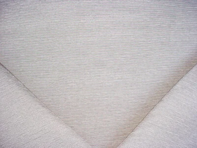 1-3/4Y F Schumacher 54965 Delacroix Silk Ottoman Nickel File Upholstery Fabric - Image 1 of 4