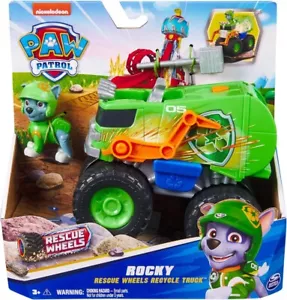Ruedas de rescate Paw Patrol Rocky con camión de reciclaje - Imagen 1 de 5