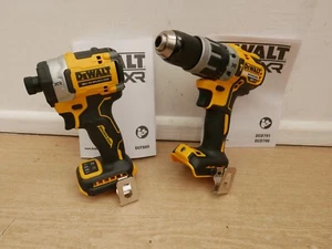 DeWalt DCD796 Combi hammer Drill + DCF860 282nm Impact Driver 18v Bare Units - Picture 1 of 2