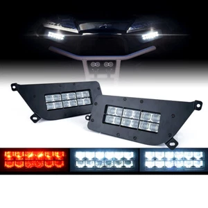 Faros LED Xprite con halo rojo para Polaris 2014-2020 RZR 900 1000 XP Turbo - Imagen 1 de 7