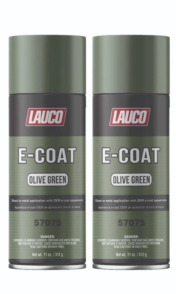 Lata en aerosol E-Coat verde oliva 11 OZ Foto 1 de 2
