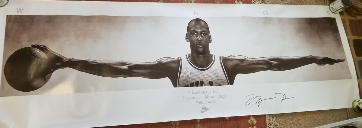 WINGS マイケルジョーダン 90sポスター Michael Jordan: Wings