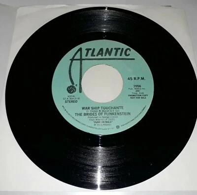 Brides  of Funkenstein 45 PROMO War Ship Touchante 1978 Parliament Funkadelic Foto 1 de 2