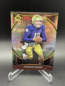 2022 Bowman Chrome University Invicta #BI-9 Tyler Buchner Fighting Irish RC - Picture 1 of 1