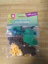 Creative Hands Childrens Felt Fabric Safari Animals Kit