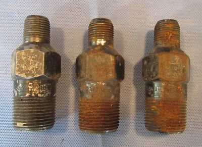 Lot of (3) WM 1" x 1/2" Eccentric Swage Carbon CS Threaded Both Ends TBE Sch 80 - Image 1 of 4