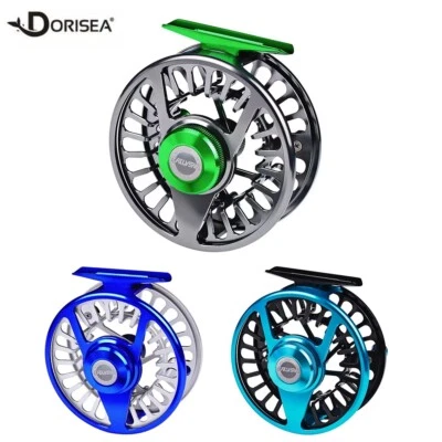 Dorisea Fly Fishing Reel Large Arbor Aluminum Lightweight Fly Reel 5/7 7/9 9/10