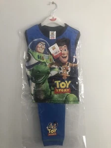 Disney Mickey Mouse Blue Boys Pyjamas- Size 3-4 Years BNWT - Picture 1 of 4