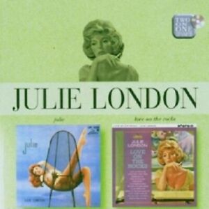JULIE LONDON - JULIE/LOVE ON THE ROCKS (2ON1)  CD 24 TRACKS SWING / JAZZ NEW