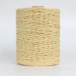 280M Natural Raffia Woven Rope Organic Hat Yarn Paper Raffia Crochet Woven Yarn  - Picture 1 of 33
