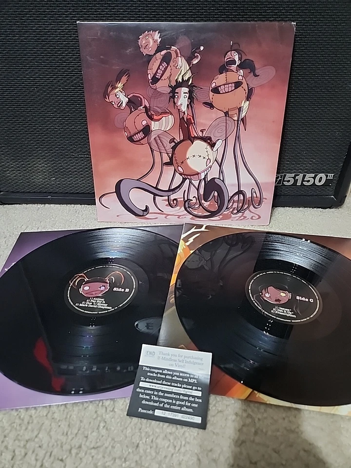 Mindless Self Indulgence If 2lp винил оригинальный 2008 1-й выпуск со всеми вставками EX/NM-воск - Изображение 1 из 4