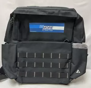 Mochila de computadora Leeds 1039-01BK Breach Tactical 15" BE More logotipo Cox automática nueva sin etiquetas - Imagen 1 de 12