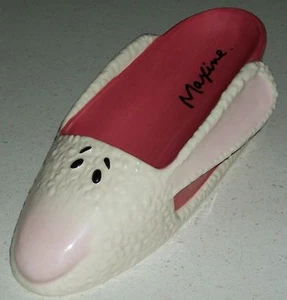 Maxine Hallmark cartoon character rabbit slippers wine caddy xmas novelty gift - Picture 1 of 2