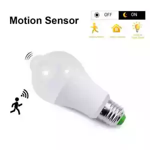 Bombilla LED E27 PIR Sensor de Movimiento 110V 220V 12W 15W 18W Amanecer Luz LED Lámpara... - Imagen 1 de 9
