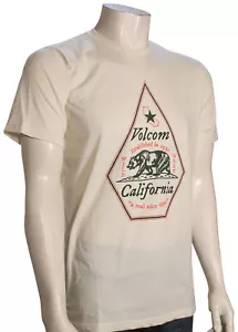Volcom Calinice Time T-Shirt - Off White Heather - New - Picture 1 of 1