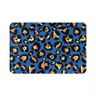 Animal Skin Non-slip Doormat Roar Leopard Blue Room Kitchen Mat Outdoor Carpet