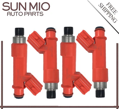 1001-87F90 4Pcs Fuel Injectors For Toyota Corolla Celica Matrix MR2 Spyder 1.8L - Image 1 of 4