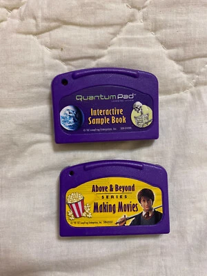 Leap Frog LeapPad Bounce, Tigger/ Lot of 2 Quantum Pad-Interactive Sample Book - Image 1 of 2