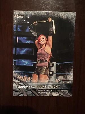 2017 Topps WWE Women's Division WWE Matches & Moments #WWE5 - Becky Lynch - Image 1 of 2