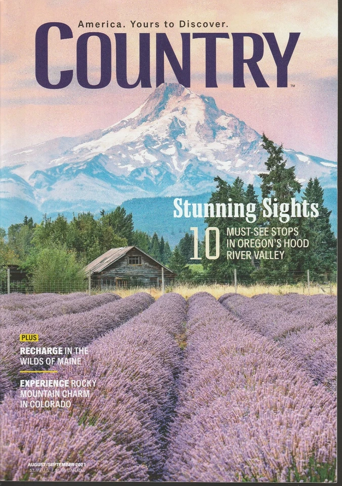 Country August September 2021 Stunning Sights Free & Fast SnH Best Deal L@@K !! Foto 1 de 1