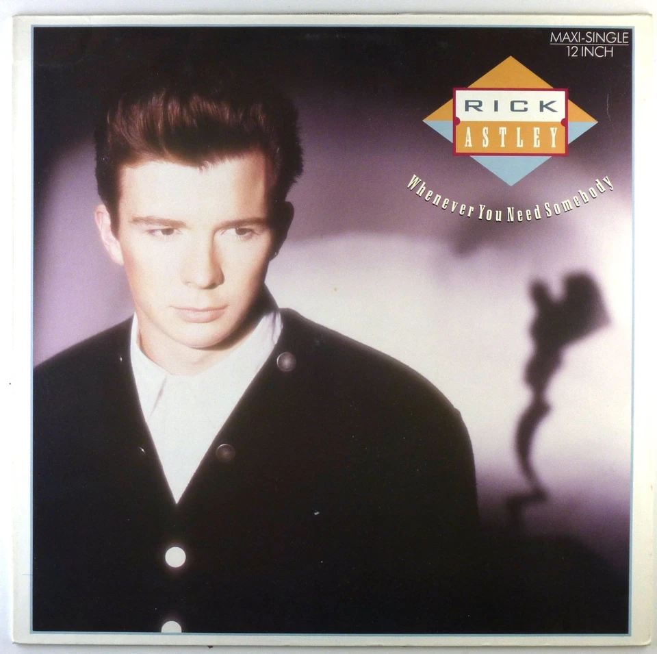 12" Maxi - Rick Astley - Whenever You Need Somebody - K7612 - Nettoyé - Photo 1/1