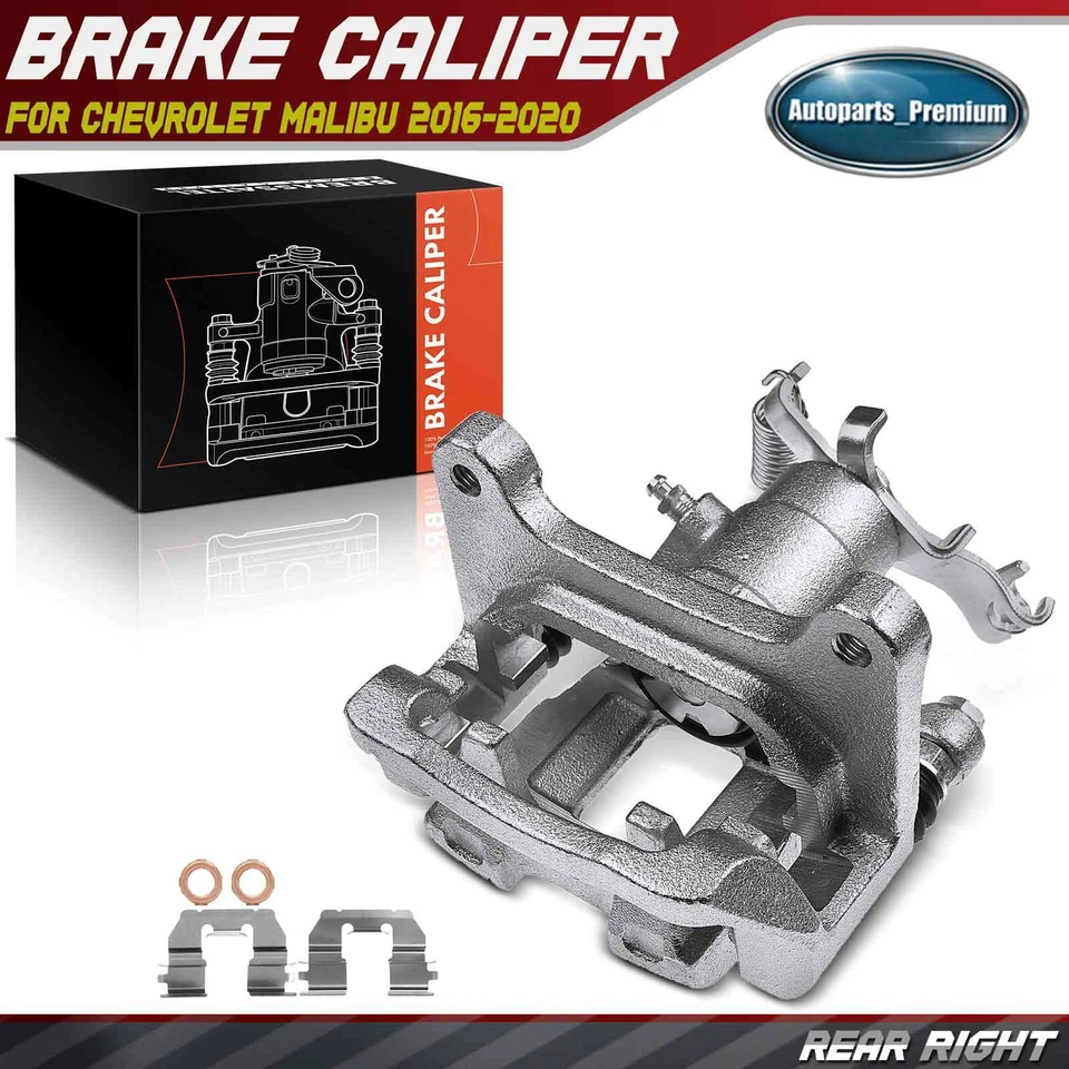 Pinça de freio a disco traseira direita com suporte para Chevrolet Malibu 2016-2022 - Imagem 1 de 4
