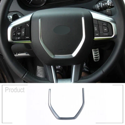 Cubierta de volante ABS cromada para Land Rover Discovery Sport 2014-2020 Foto 1 de 4