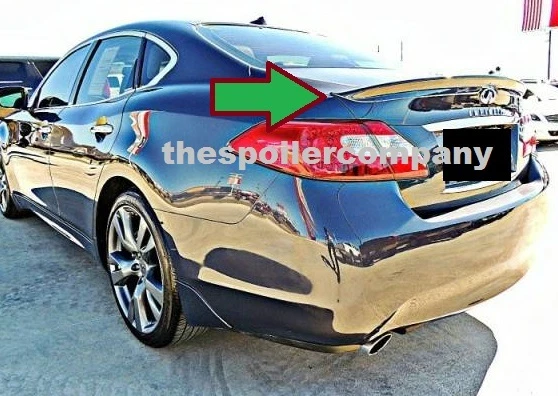 Nuevo alerón labial de plástico ABS pintado para Infiniti M56 2011-2013 cualquier color Foto 1 de 4