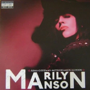 Marilyn Manson ‎– Arma-godd**n-motherf**kin-geddon VINYL 45' PROMO ONLY - Picture 1 of 4