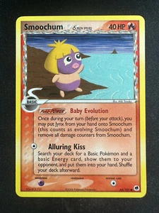 Pokemon TCG 64/101 Smoochum Delta Species Dragon Frontiers Common LP - Picture 1 of 2