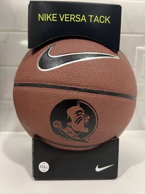 Nike Florida State Seminoles Versa Tack Tamaño Completo Baloncesto 29.5” Marrón NUEVO Foto 1 de 3