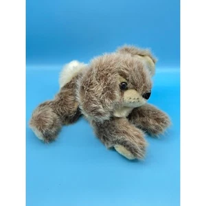 Vintage 1996 Aurora Just Friends Bunny Rabbit 9" Realistic Brown Stuffed Plush - Picture 1 of 9