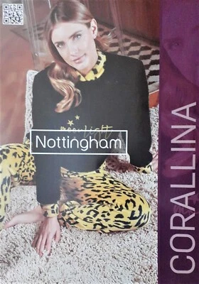 Pyjama Chaud Femme Avec Boutons Pile D'Hiver PG35759 Nottingham Corallina - Photo 1/2