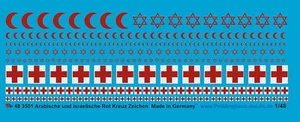 Peddinghaus 1/48 3501 Arabe Et Israélien Rot-Kreuz Signes - Photo 1 sur 1