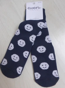 ewers Stoppersocken, ABS Antirutsch Socken, Stoppi Socks, marine, Smileys NEU!