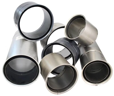 Doppelwandfutter Wandfutter Wandmuffe Ø 120 mm - Ø 200 mm Standard und Kürzbar - Bild 1 von 4