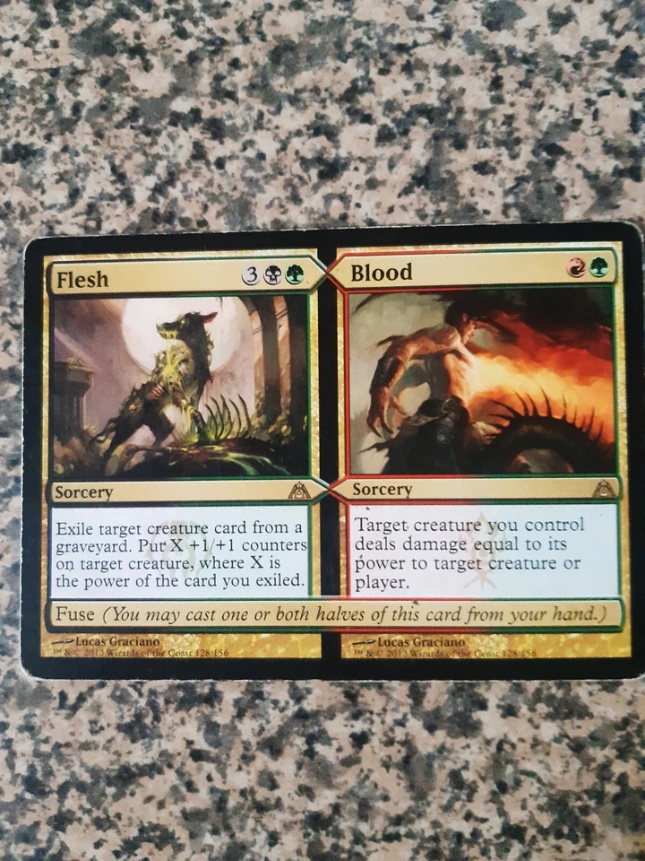 MTG - 1 x Flesh  Blood - Gatecrash - Image 1 of 1