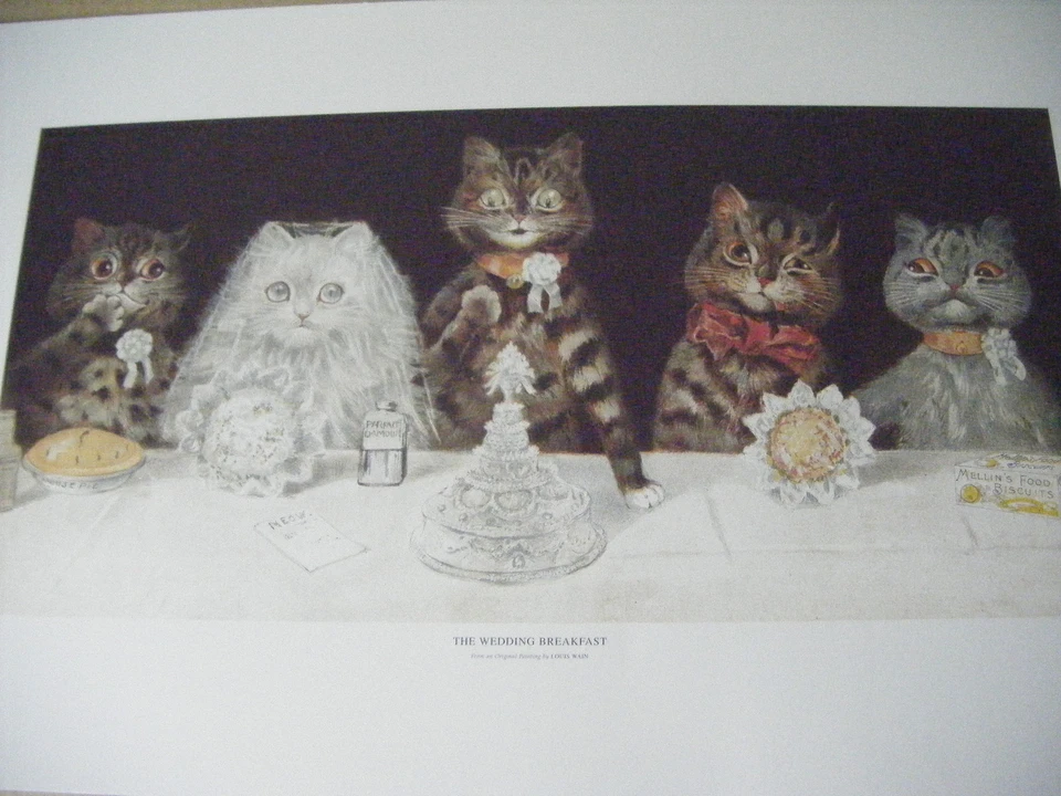 LOUIS WAIN The Wedding Breakfast edición abierta letra grande Foto 1 de 1