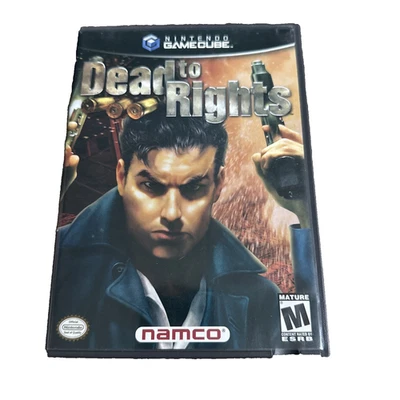 "Dead to Rights" Nintendo GameCube Game NAMCO Rated “M” Mature In case booklet - Image 1 of 4