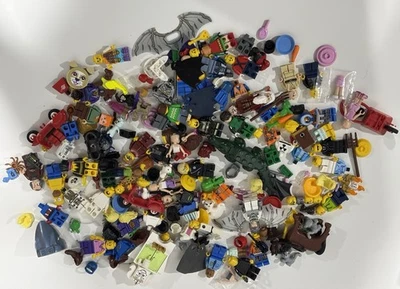 Lote de 10+oz LEGO Minifiguras y Accesorios - Amigos Superhéroes Star Wars y Más Foto 1 de 4