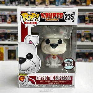 Funko Pop Crypto The Superdog DC Heroes #235 Specialty Series Figura Vinilo Nueva - Imagen 1 de 8