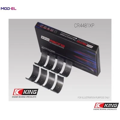 CONNECTING ROD BEARING CR4481XP STD FOR T4G62T4D654G62T4D65T 1.8L G62B 1.8L 4cyl - Image 1 of 4