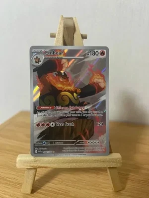 Emboar - 098/086 - Pokemon Scarlet & Violet White Flare (English) - Pokemon TCG - Image 1 of 2